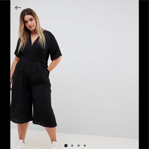 ASOS Curve Crepe Jumpsuit